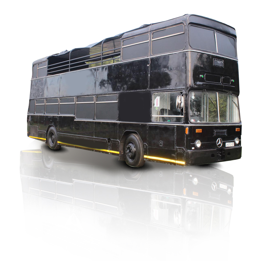 Open Top 60 Seater Party bus | Party Bus Hire | Gauteng